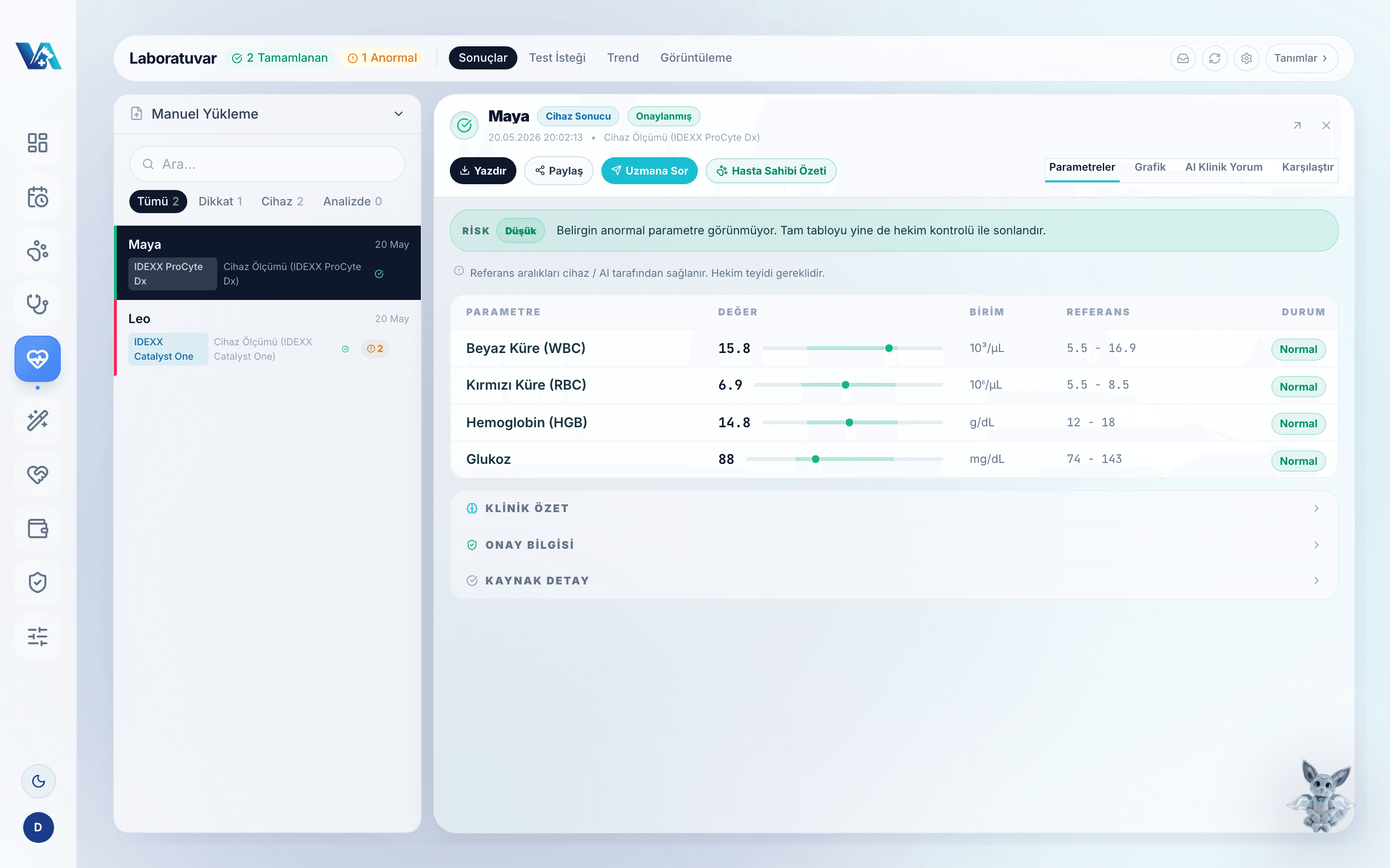 IDEXX, Fuji ve Mindray: Vendor-Agnostic Lab Entegrasyonu Nasıl Çalışır?